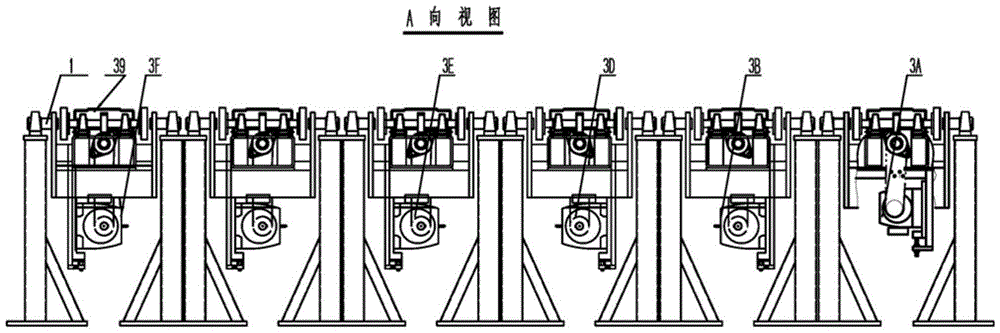 A multi-piece glass selection device and a method for multi-piece glass at the cold end of a flat glass production line