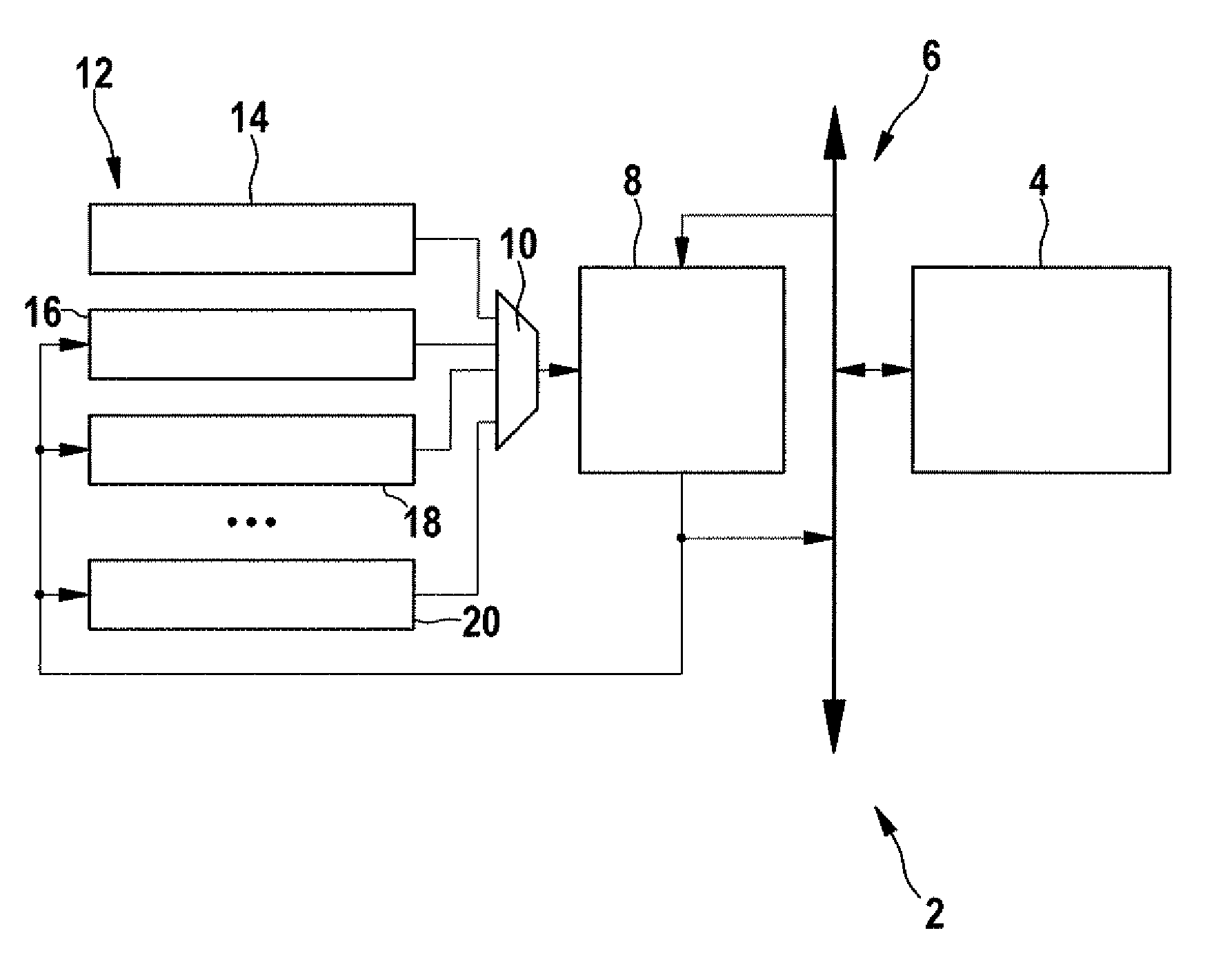 Method for operating a security device