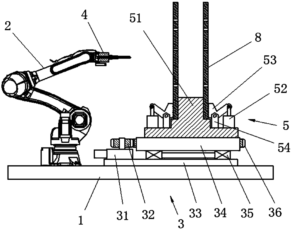 Through hole thread detection equipment