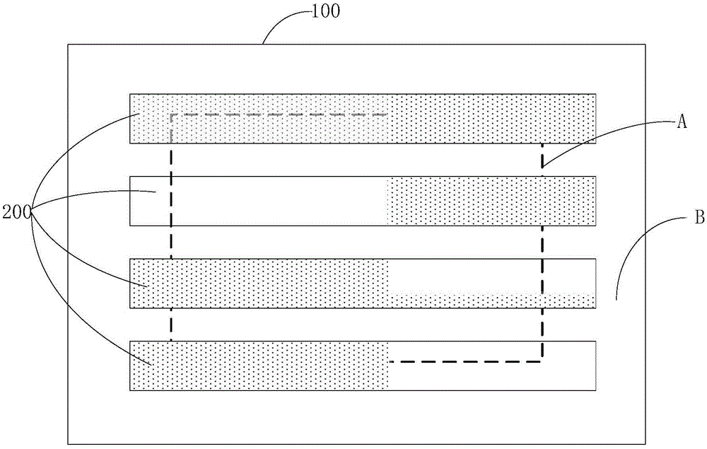 Embedded touch display screen and touch display device