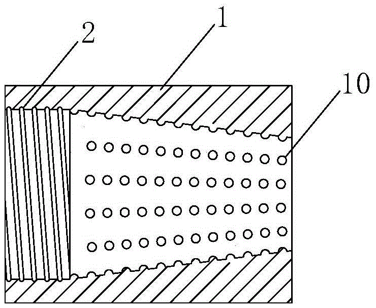 Manufacturing method of basalt fiber reinforcement tensioning anchorage device