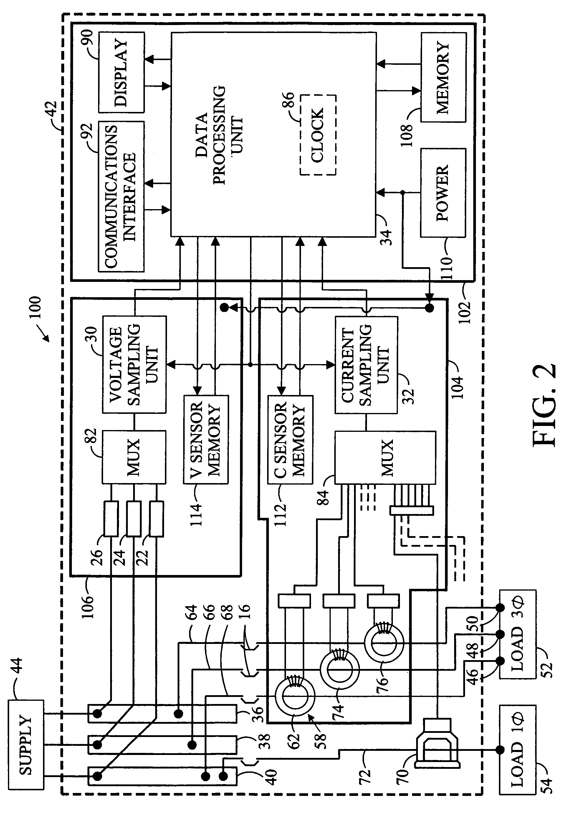 High density metering system