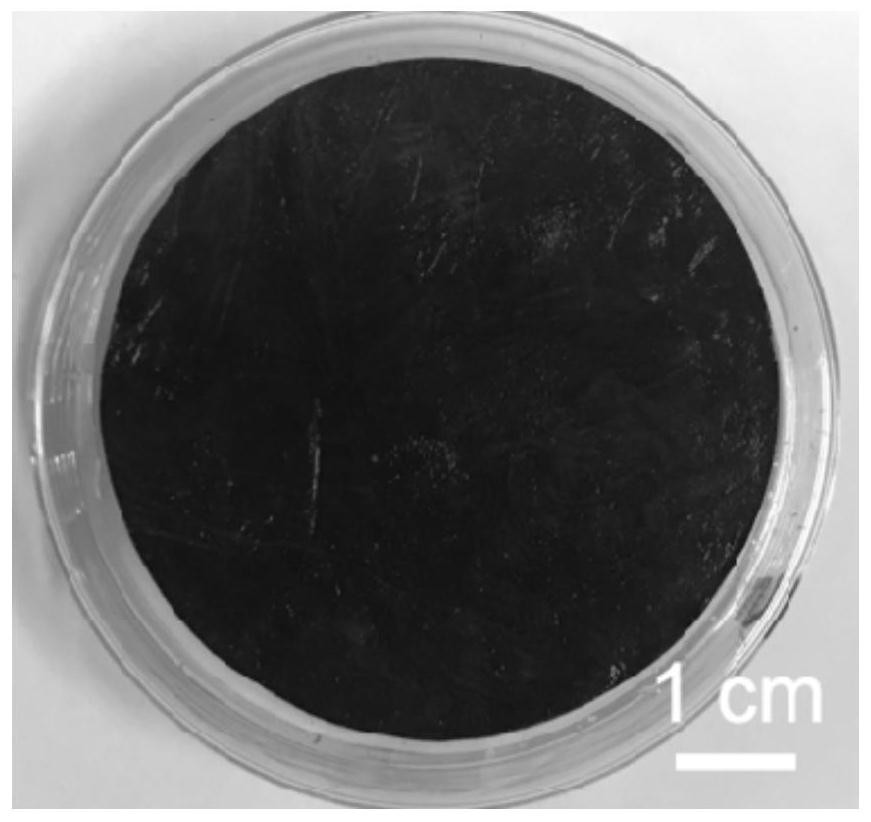 A preparation method of graphene/nanofiber hybrid gel film with light-to-heat conversion function