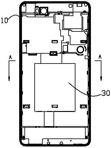 Plastic shell structure and preparation method thereof