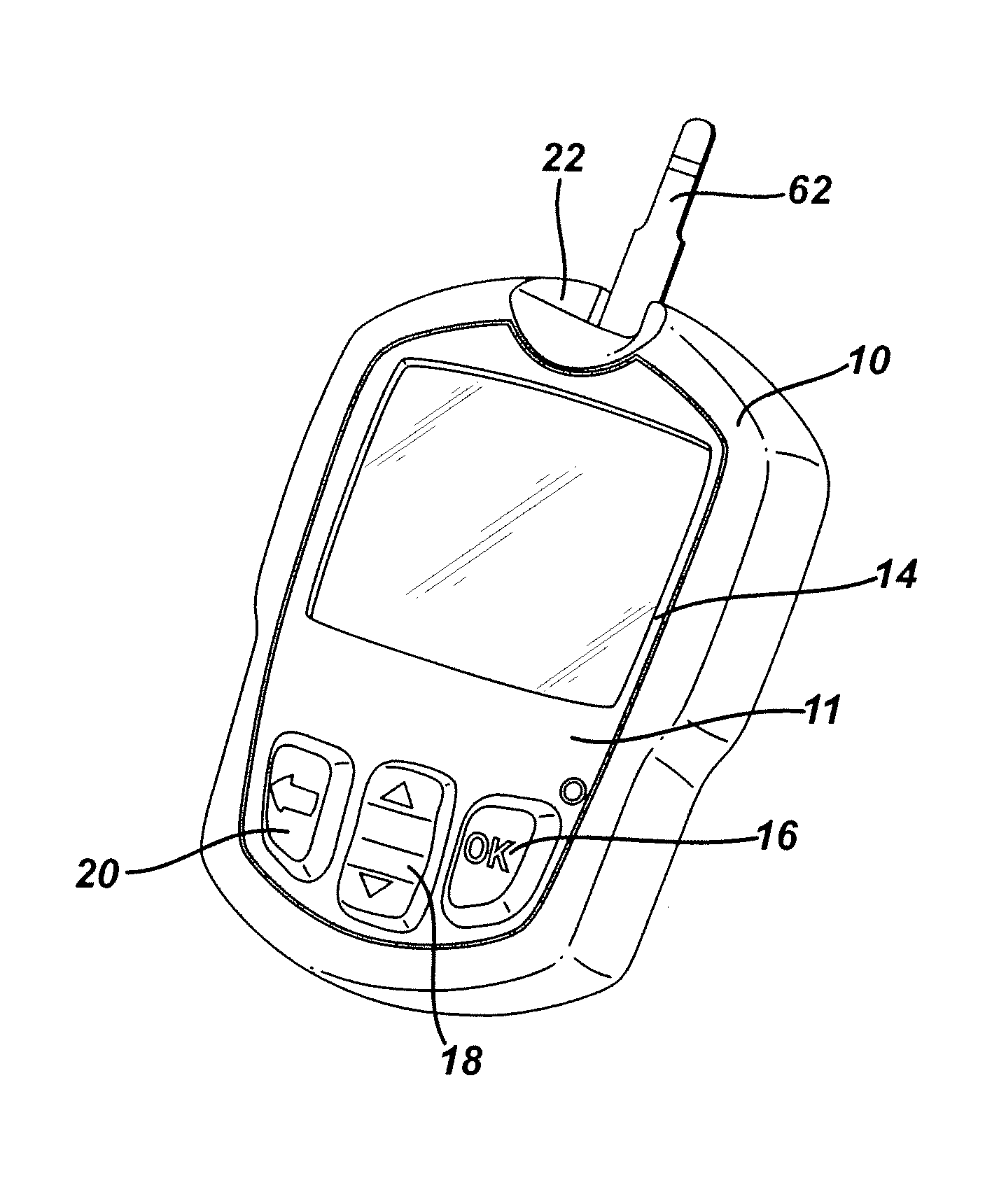 System and method for measuring an analyte in a sample and calculating glucose results to account for physical characteristics of the sample