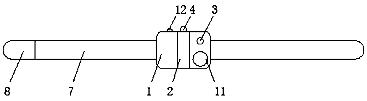 Tourniquet used for hemodialysis patients and capable of monitoring pressure and errhysis