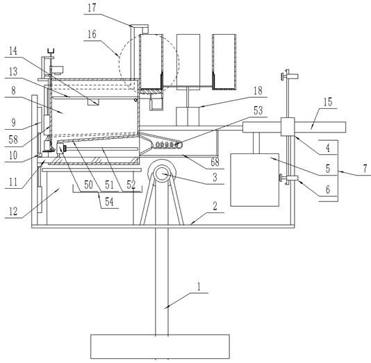 Glass coating machine and coating process thereof