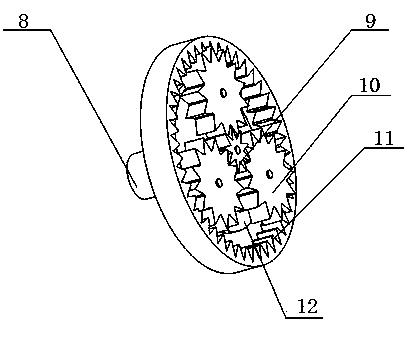 Chassis driving system for four-wheel drive electromobile and control method of chassis driving system