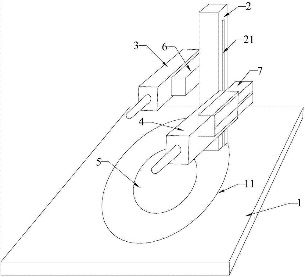 Single-pillar rough and finish machining integrated machine