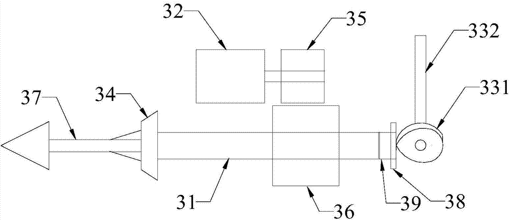 Single-pillar rough and finish machining integrated machine