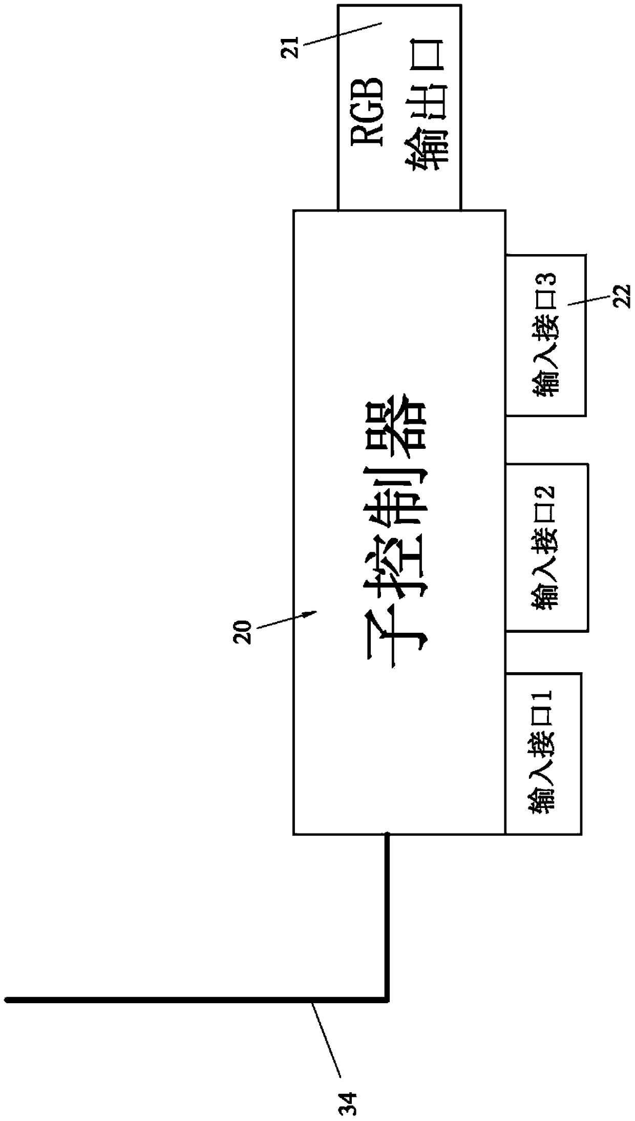 Multi-mode vehicle-mounted atmosphere lamp control system