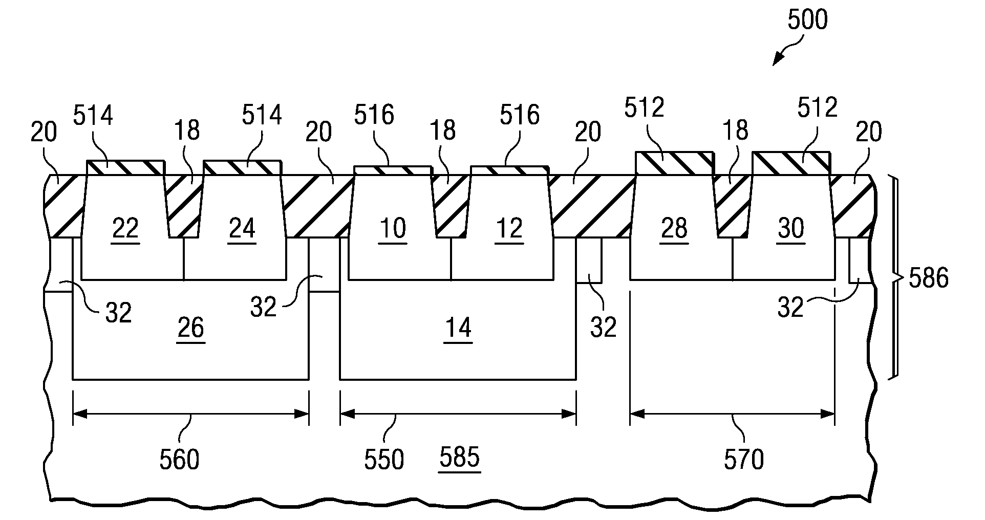 Methods for reducing gate dielectric thinning on trench isolation edges and integrated circuits therefrom