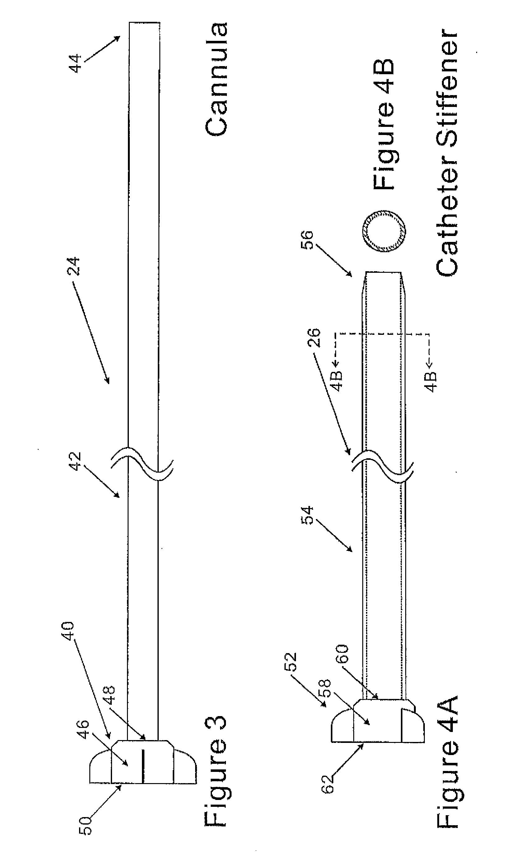 Method employing a drainage catheter assembly for delivering a catheter to a body