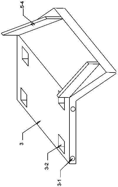 Cotton swab taking device for clinical application in gynecology and obstetrics