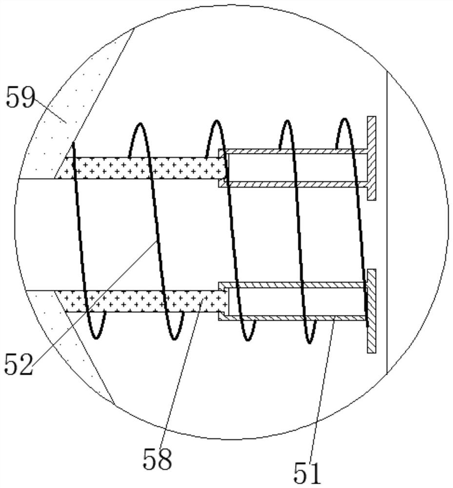 Damping protection device for household intelligent Bluetooth sound box during falling