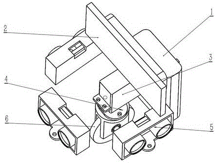 Pure gravity-driven environment-friendly trolley capable of intelligently avoiding obstacle