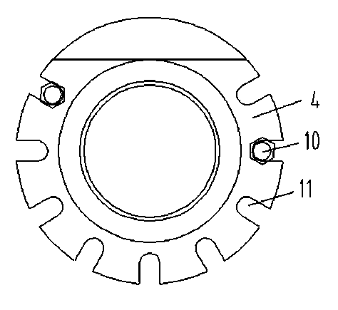 Cantilever structure of operation stable