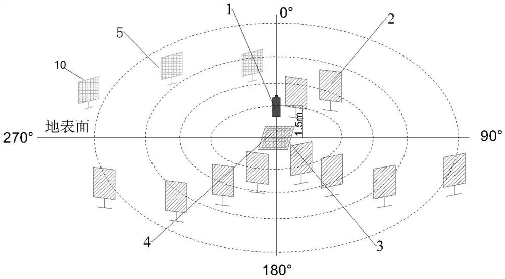 Warhead fragment mass distribution test method and system