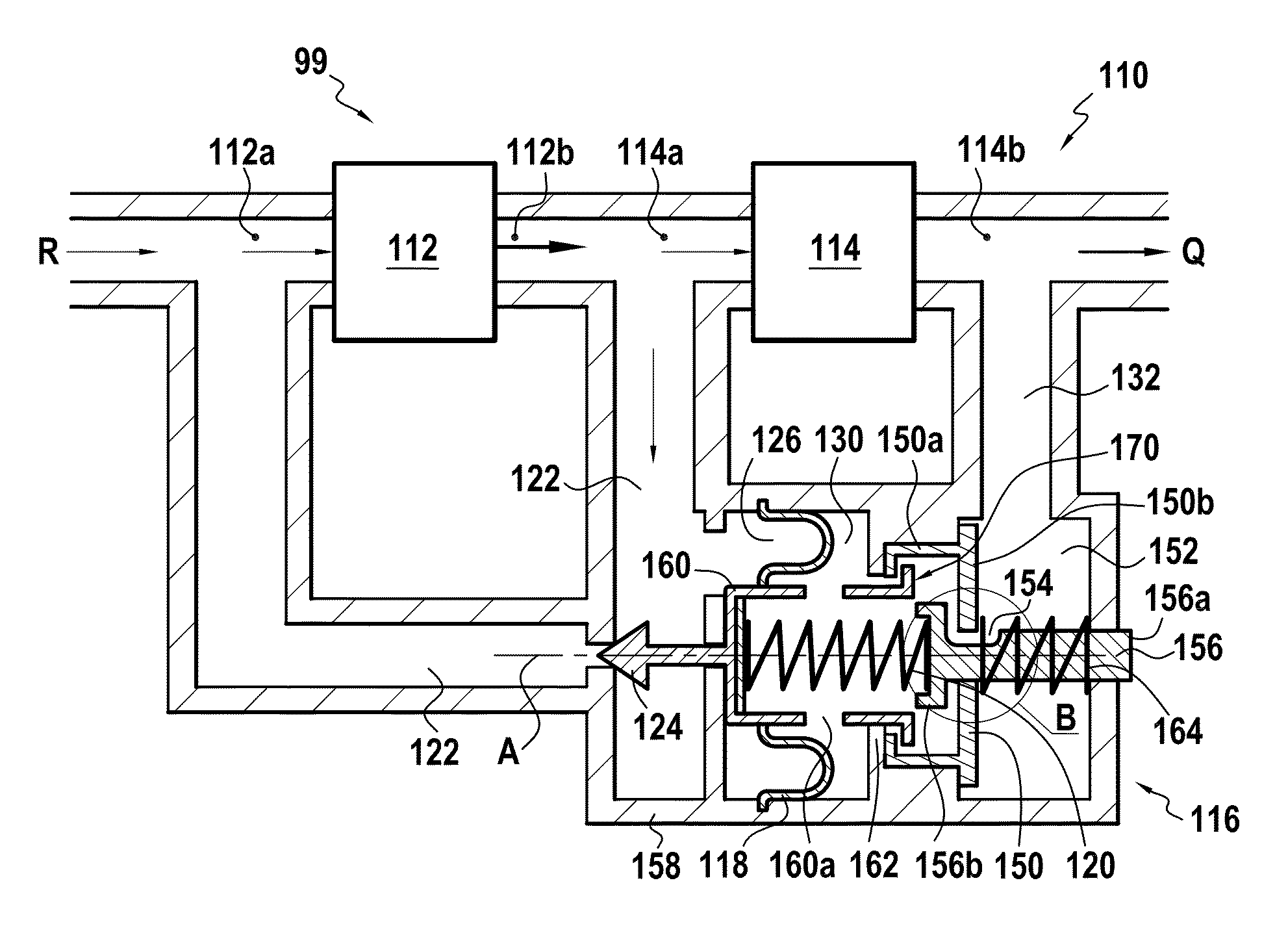 Fuel flowmeter having an improved regulator device