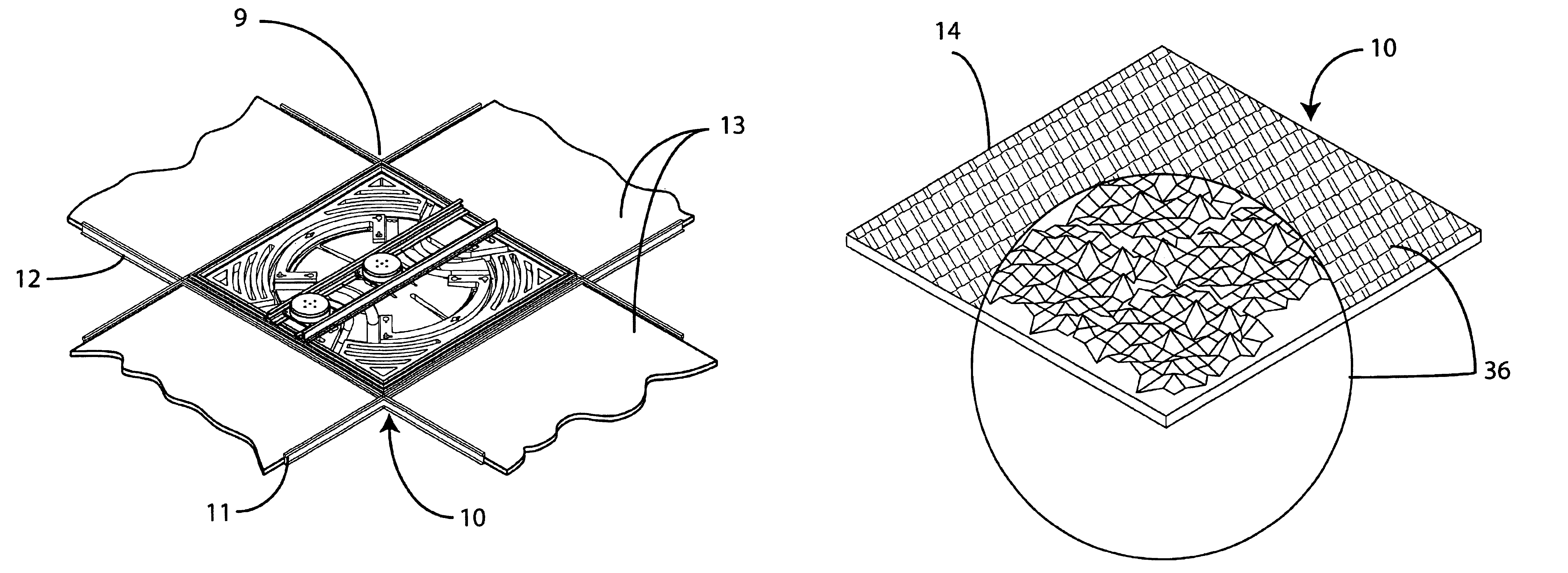 Planar diaphragm loudspeaker and related methods