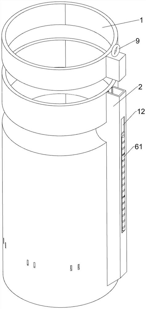 Internal expansion type steel pipe pile for extra-long steel trestle in complex sea area environment