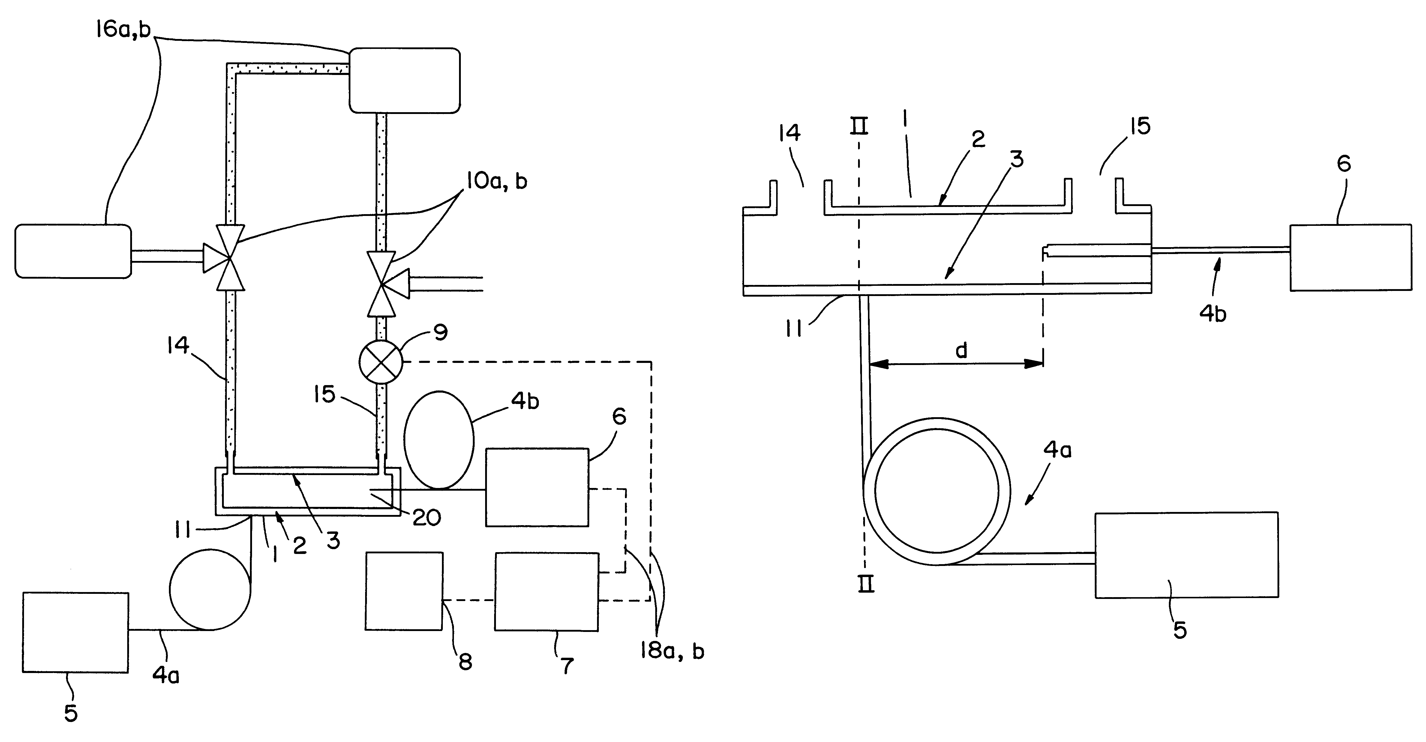 Hollow optical waveguide for trace analysis in aqueous solutions