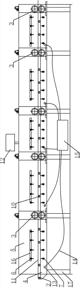 Degreasing cleaning spraying tank