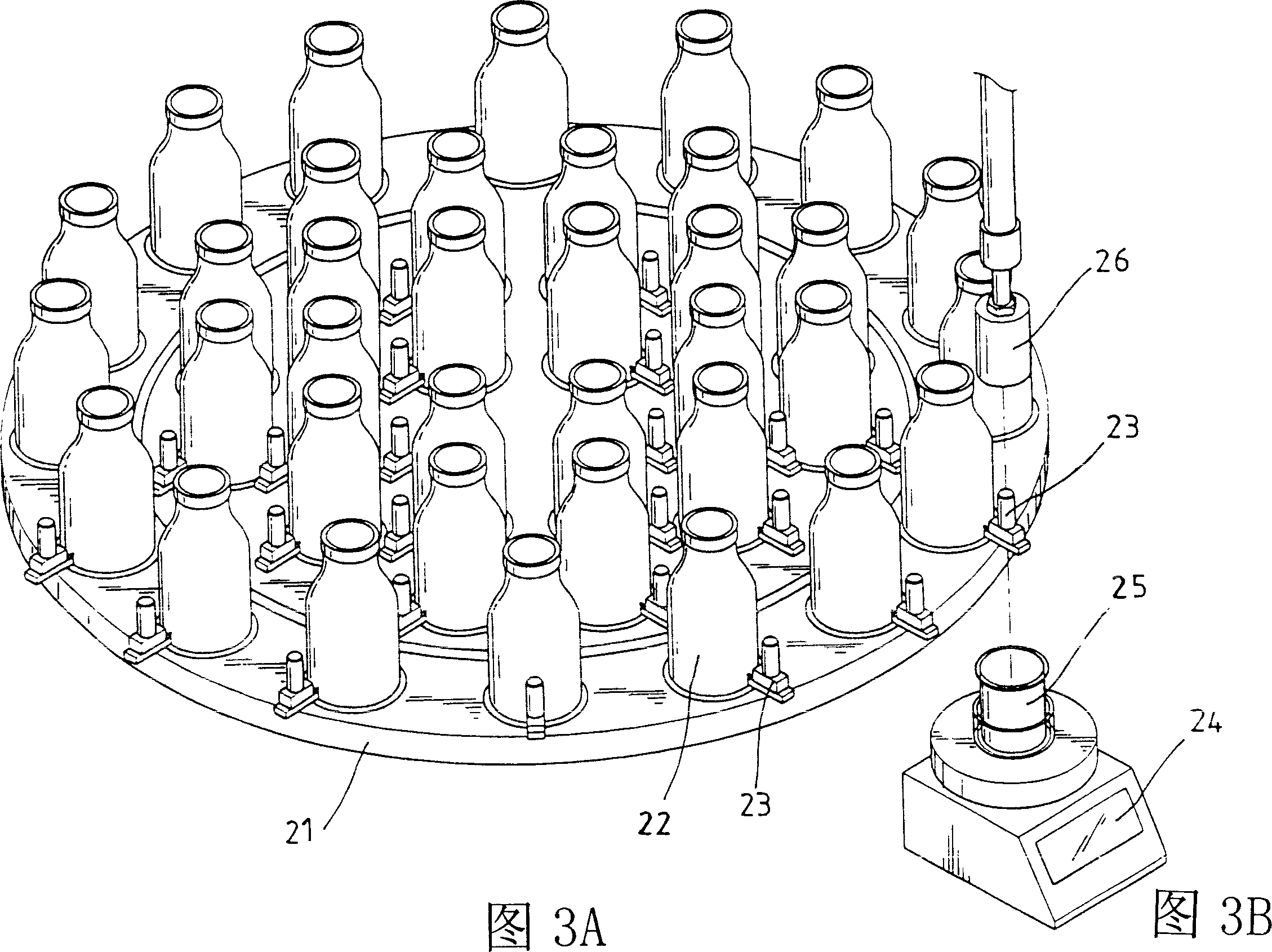 Direct-through automatic-stirring dropping liquid integrating apparatus