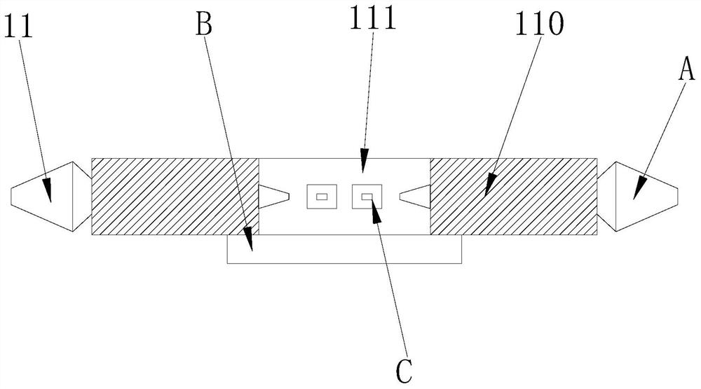 A chip-removing metal pipe drilling equipment