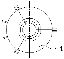 Steel ingot water-cooling crystallization process using riser