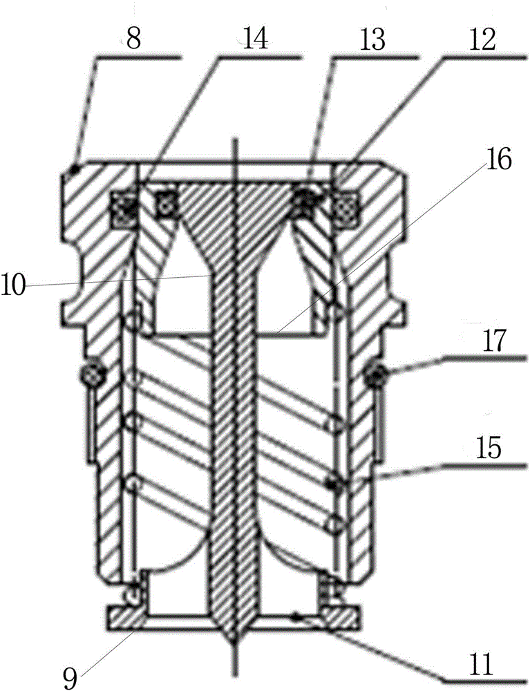 Double close quick connector