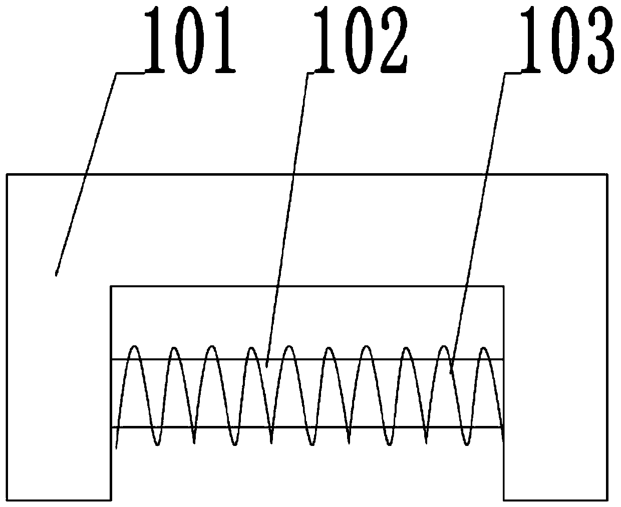 Side band preheating device of side sealing machine