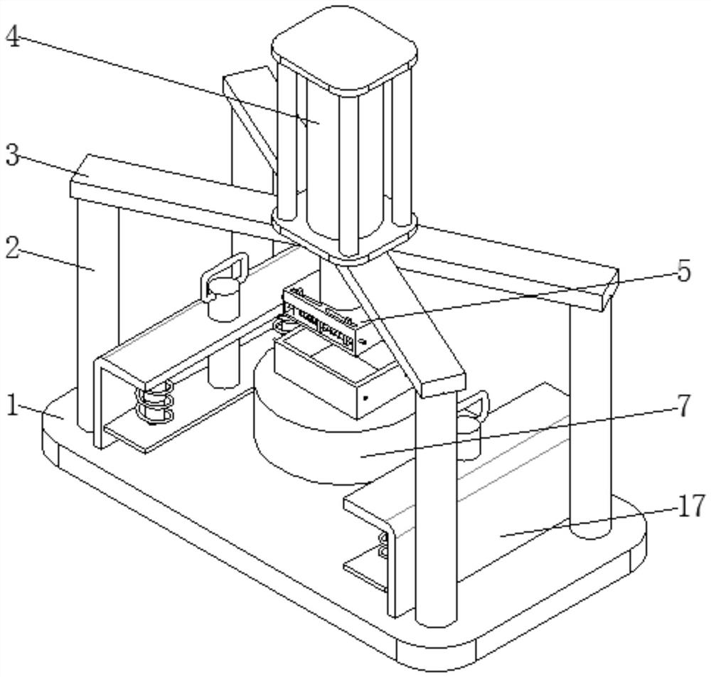 Anti-leakage method for bathroom hardware connecting piece