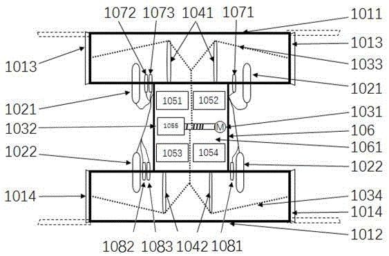 Measuring device and measuring method for in-situ quick determination of primary productivity of lakes