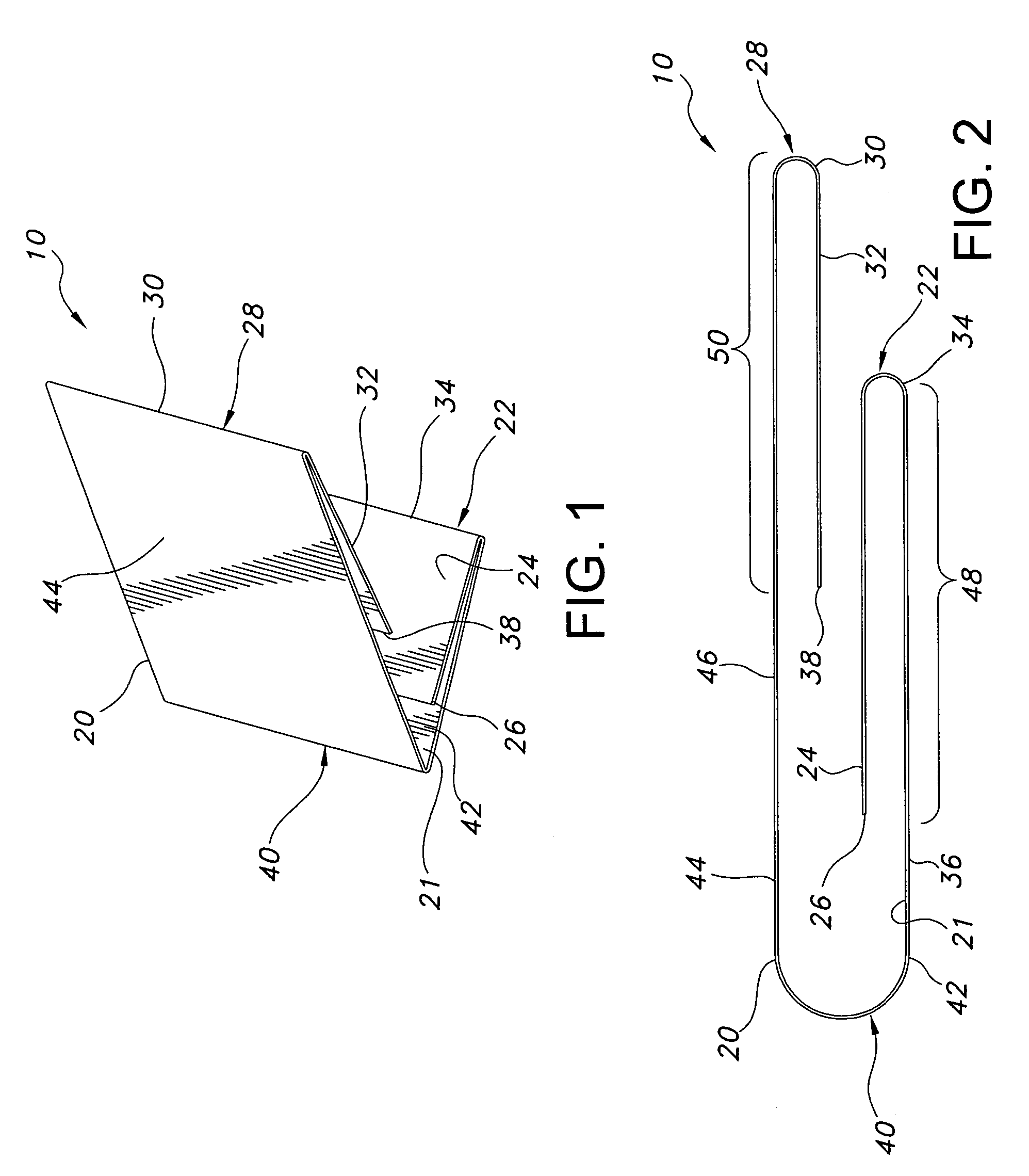 Interleaved towel fold configuration