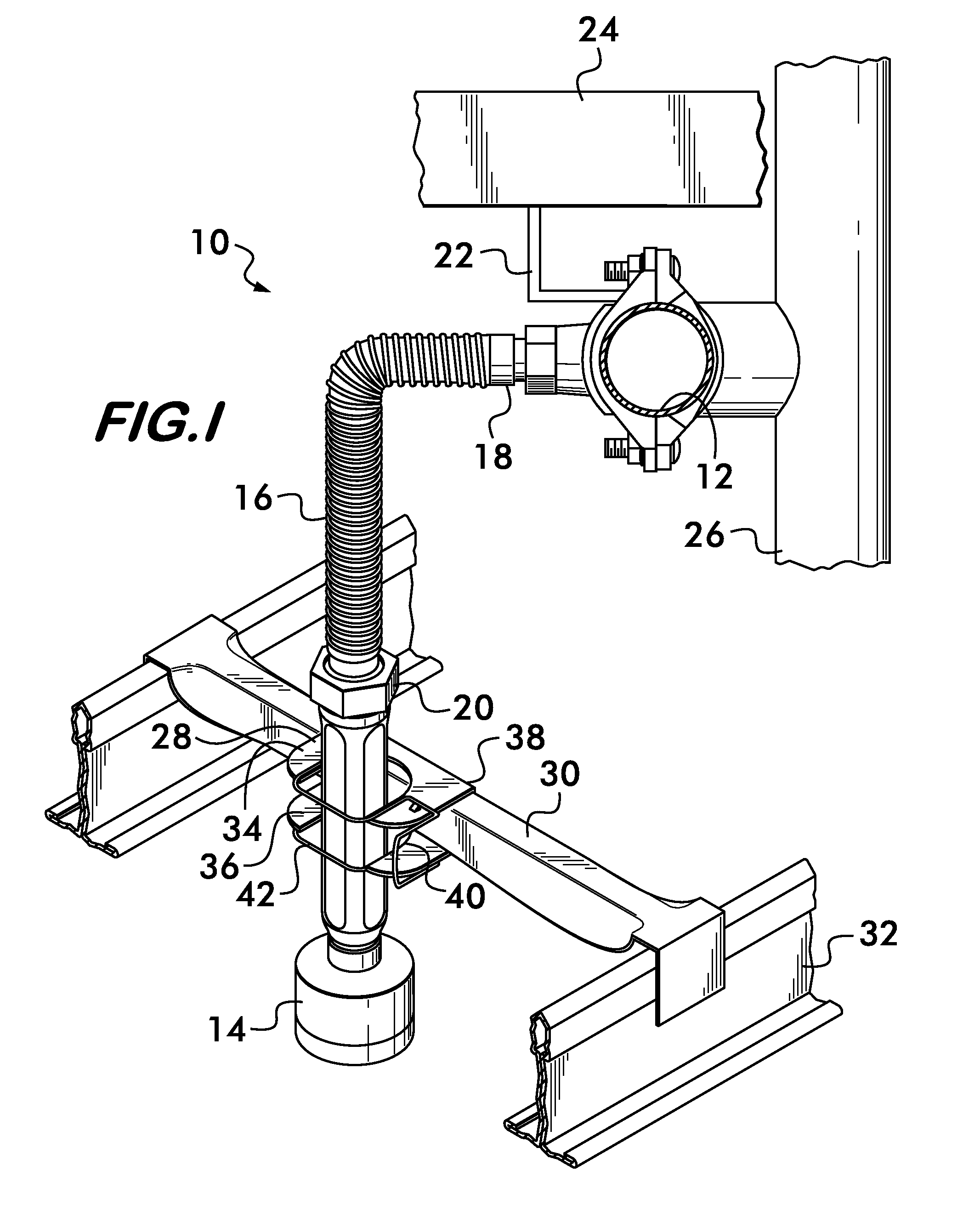 Flexible Assembly for Sprinklers