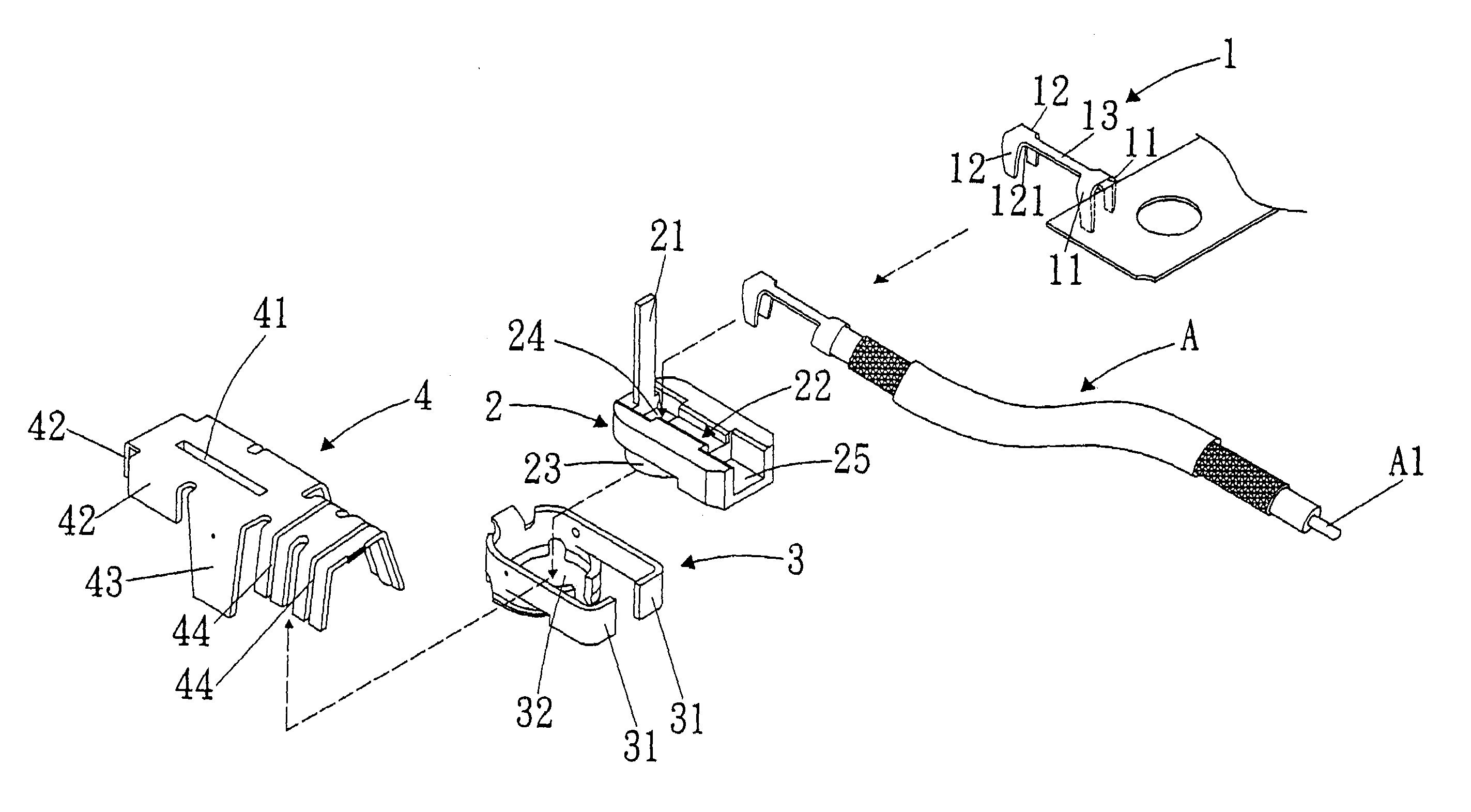 Micro coaxial connector