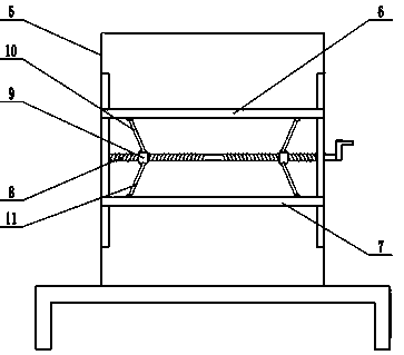 Anti-collision power distribution cabinet convenient to move