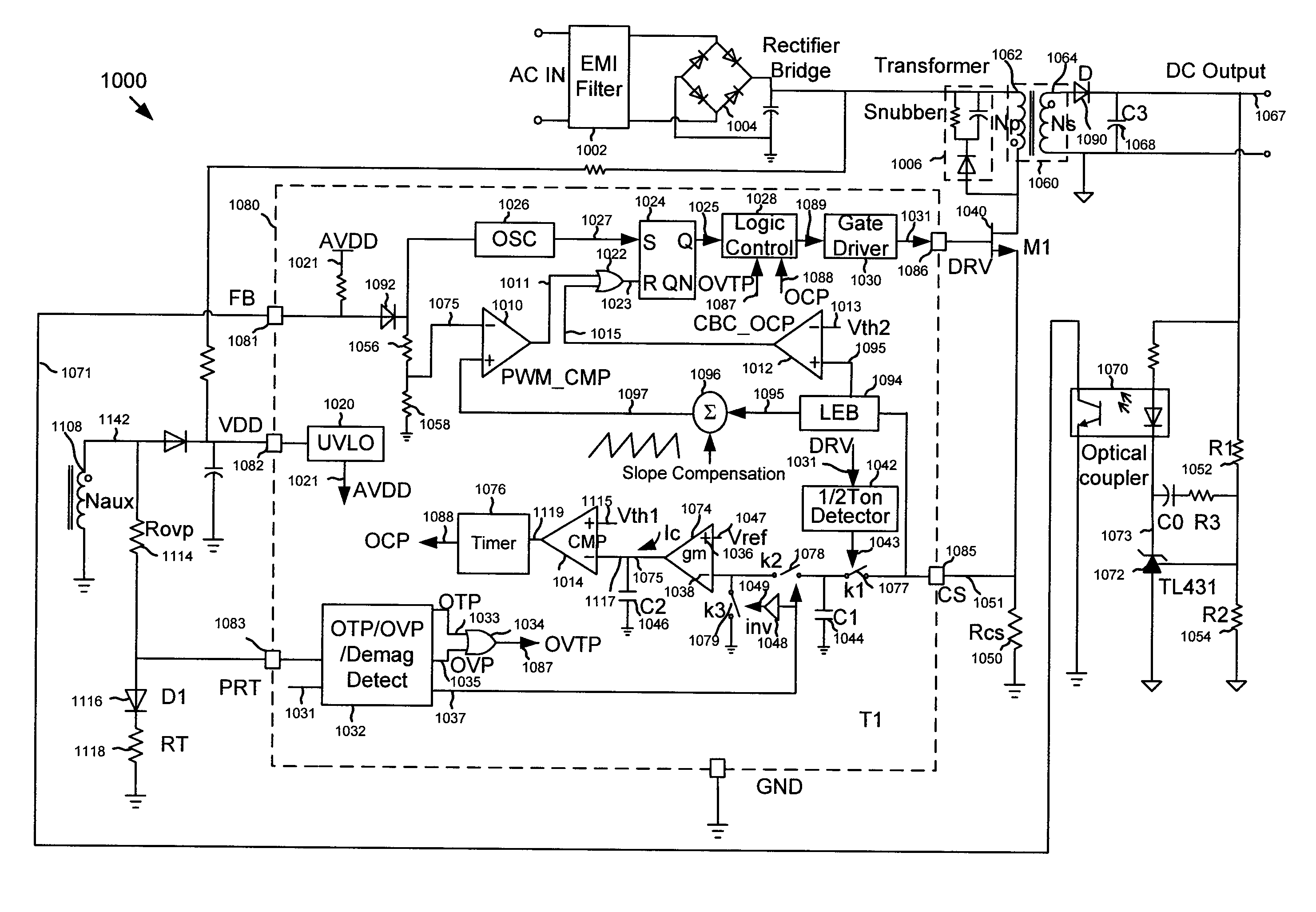 System and Method Providing Reliable Over Current Protection for Power Converter