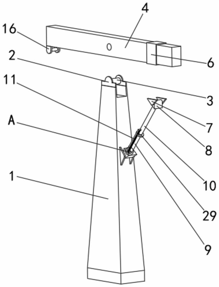 Steel rope oil pumping unit for oil exploitation