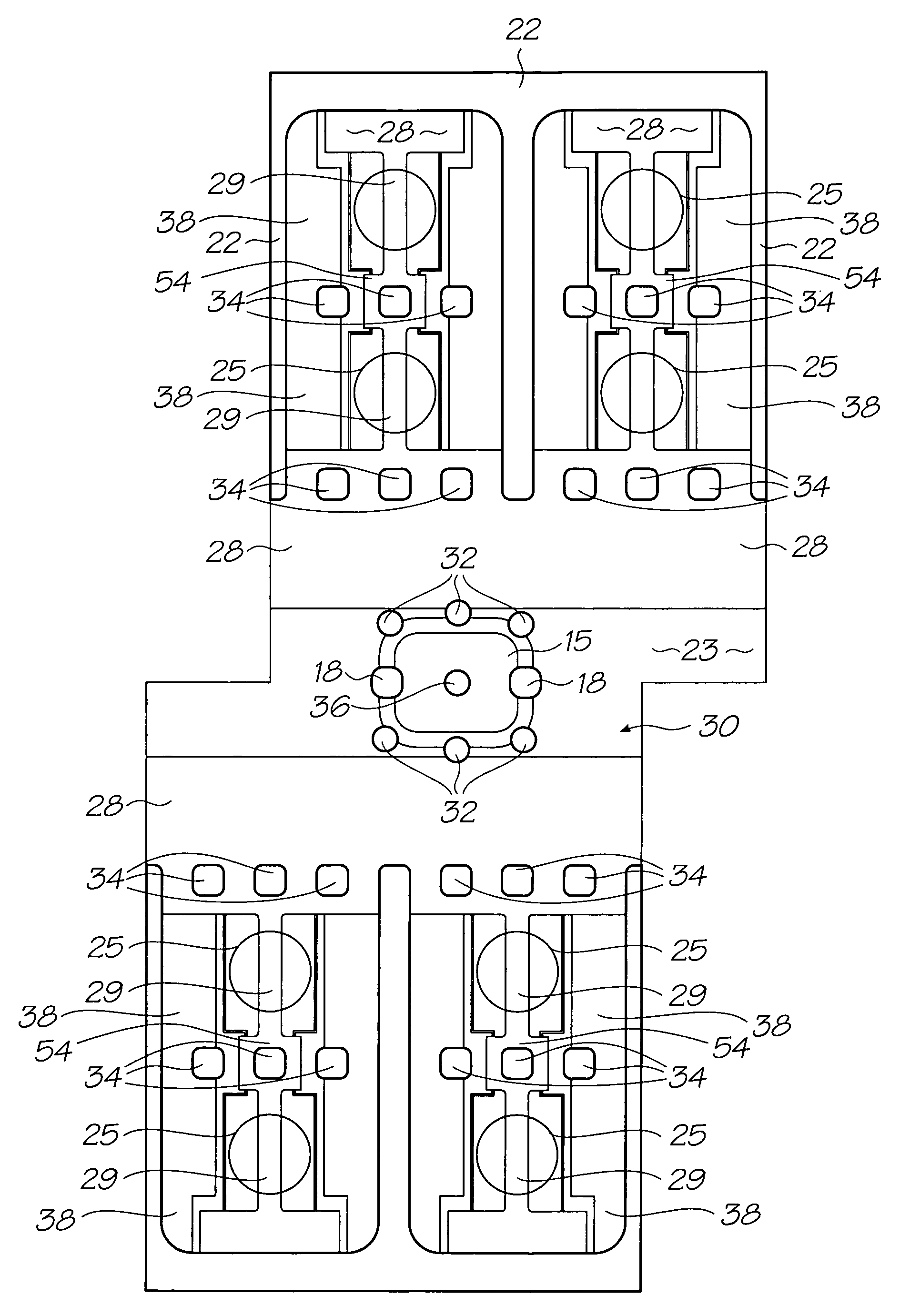 Inkjet printhead with bubble trap