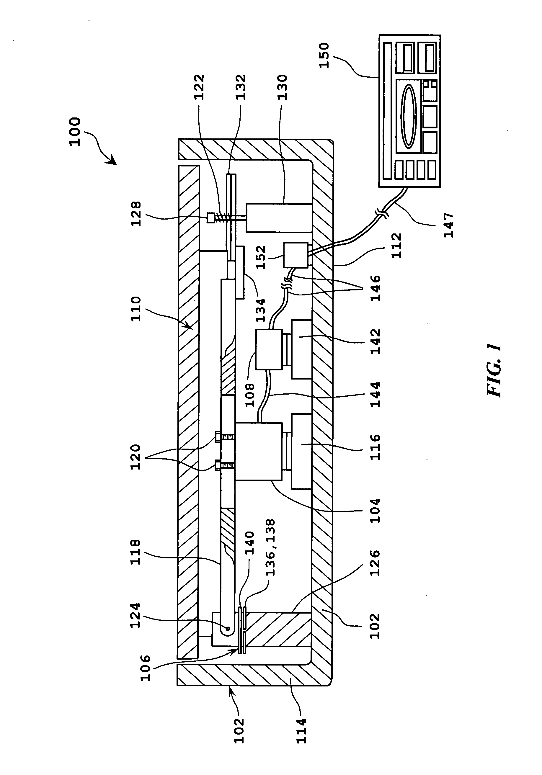 Mechanical loading apparatus having a signal modulating assembly