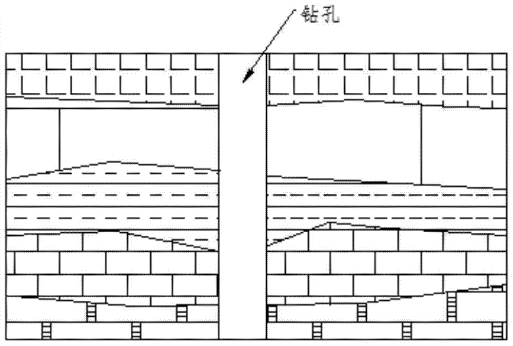 Real-time reflection and advanced detection system and method of geological conditions applied to drilling rig