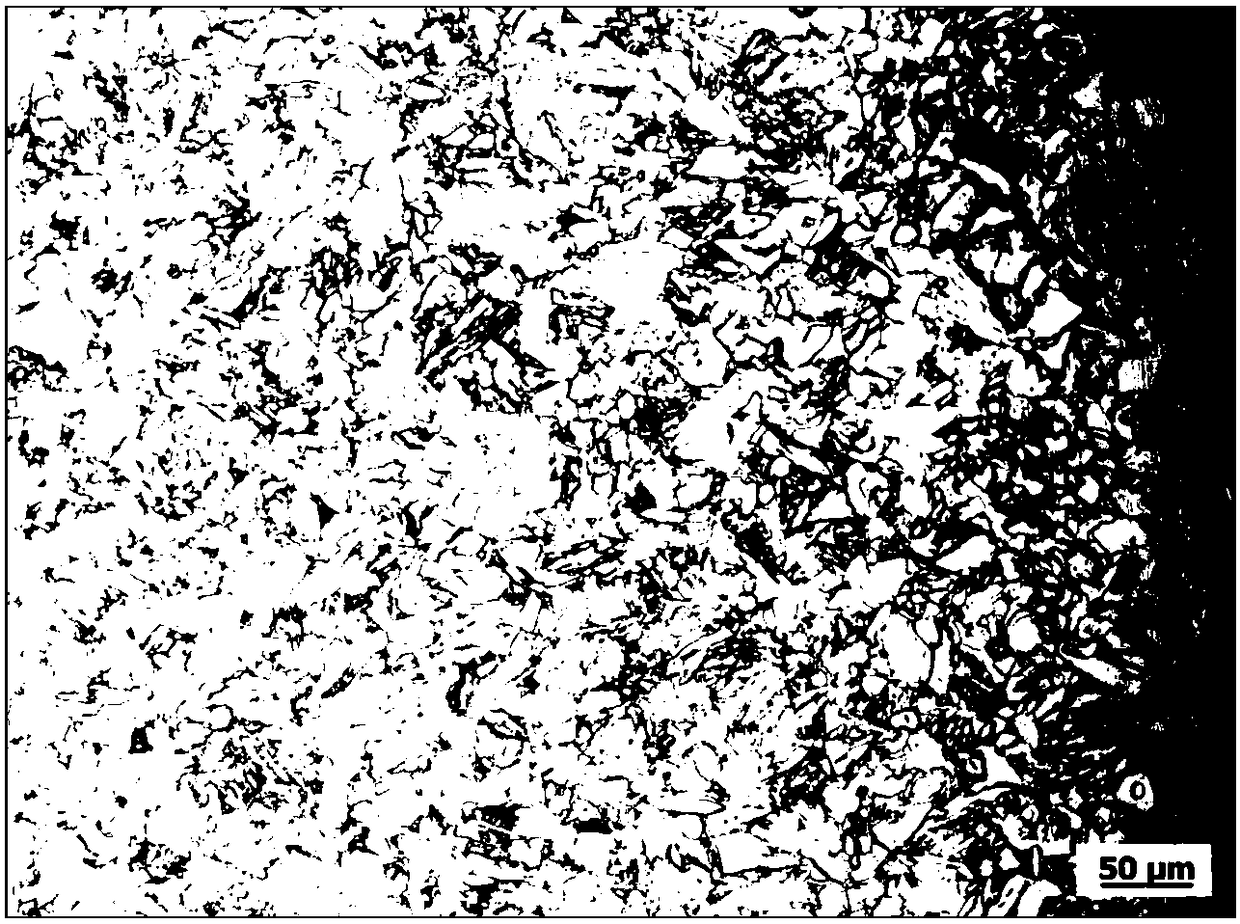 Smelting method of mo-nb-ti-mg steel to improve weldability