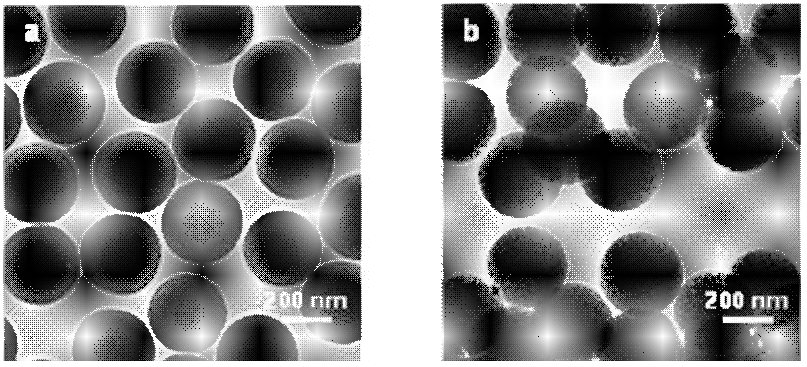 Raman coding microspheres and preparation method thereof