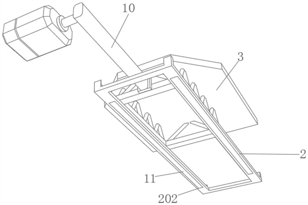 Bracket device for automobile bumper punching and welding all-in-one machine