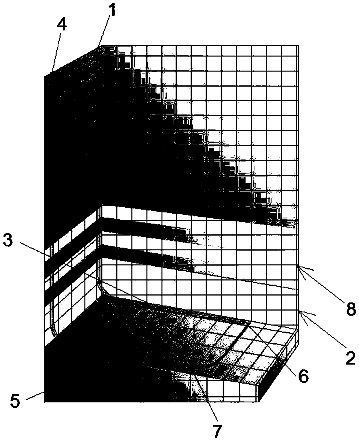 Salt mining method using horizontal branch hole butted well group