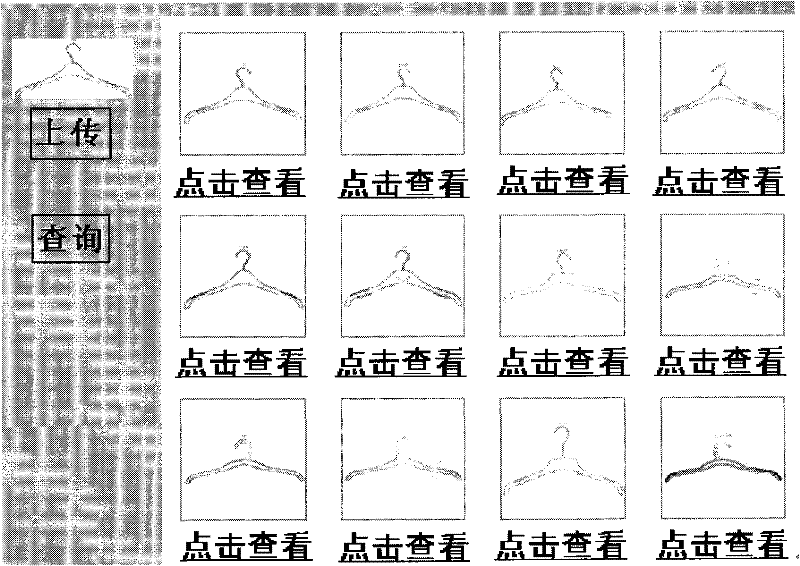 Design patent retrieval method based on analysis of image content