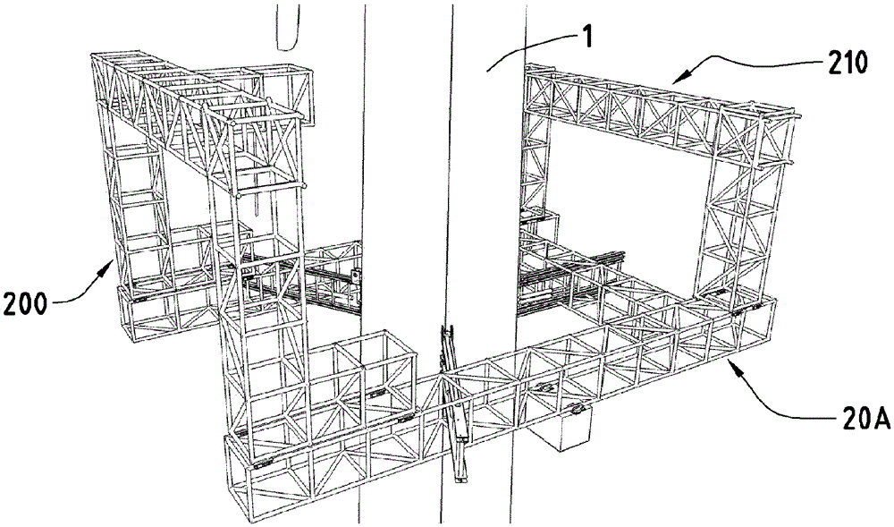 Assembly and method for lifting loads