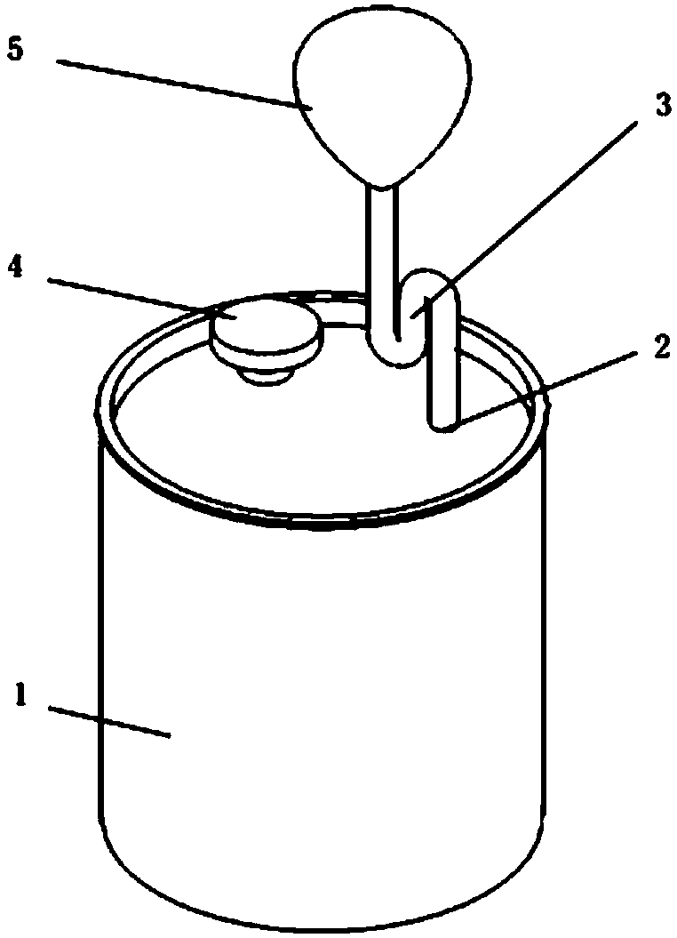 Household food waste microbial decomposition device